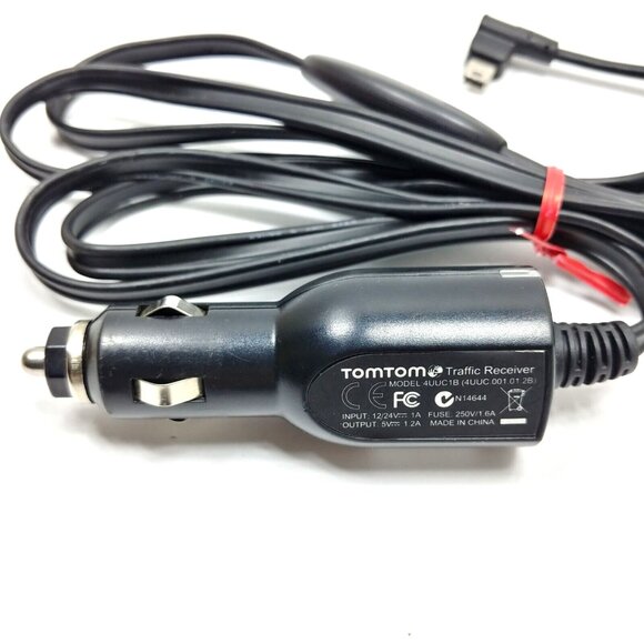 TomTom Traffic Receiver TMC 4UUC1B Mini USB‎ Cigarette Lighter Adapter - Picture 2 of 4